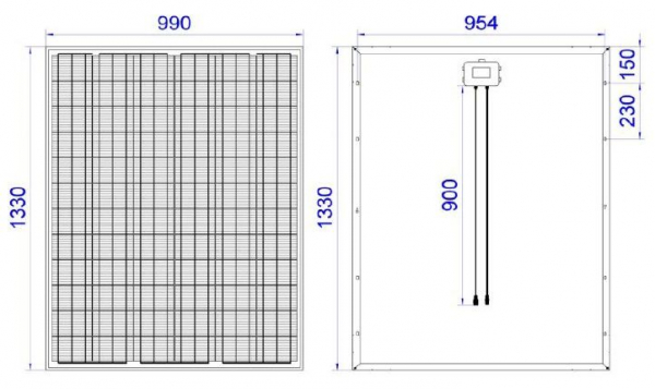 Размеры Delta SM 200-24 P